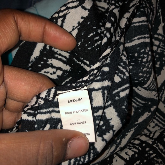 Black and white print Jumper - Picture 4 of 4